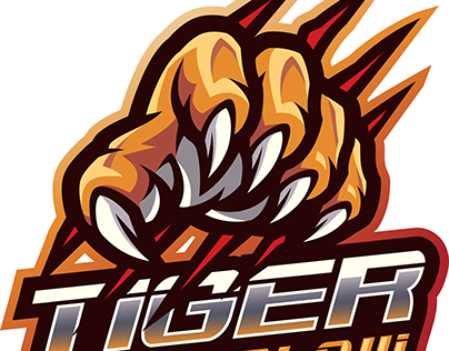Tiger claw esport mascot