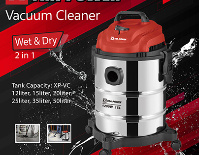 Xtra Power Wet & Dry Vacuum Cleaner