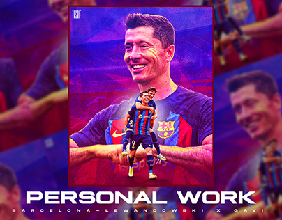 Personal Work | Barcelona - Lewandowski X Gavi