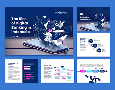 Digital Banking Report design