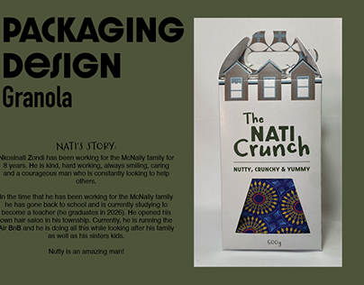 Nati Crunch Granola Packaging