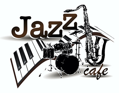 Jazz Cafe Concept Illustration