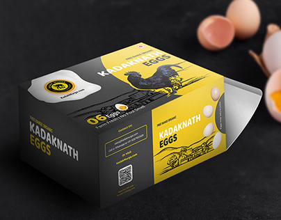 Kadaknath Eggs Packaging | Packaging Design Project