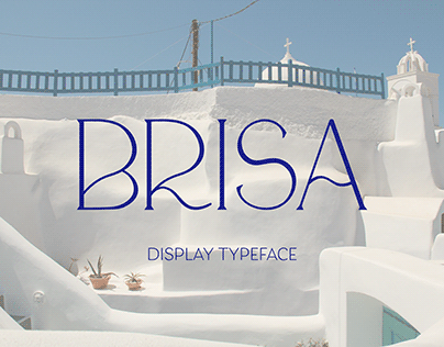 BRISA Display - Elegant Serif Font