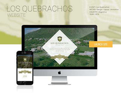 Los Quebrachos Country Club / Website