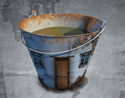 Afiche Social | Viviendas sin agua