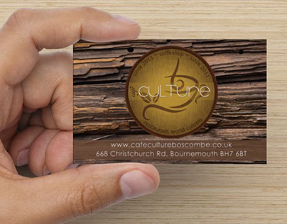 Culture Restaurant Business Card Demos