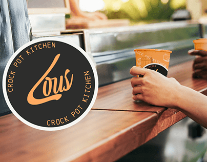 Lous's Crock Pot Kitchen | Branding Identity | Logo