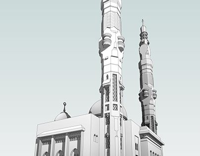 Revit - Mosque 3D Model
