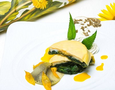 Whole Egg Ravioli - Sunflower&Urtica