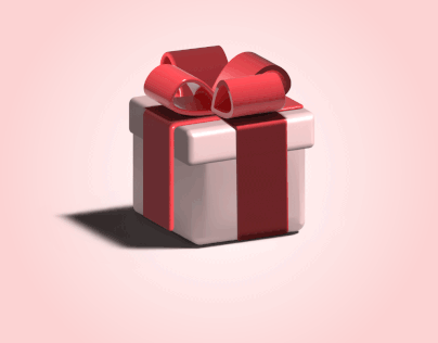 3D Gift box,fruits