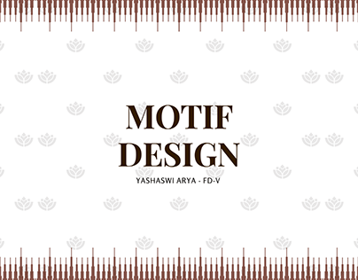 Motif design inspired from KARVATH KATHI