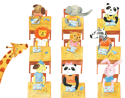 Children's book/Smart pandas