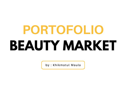 Project Beauty Market - Ecommerce Apps