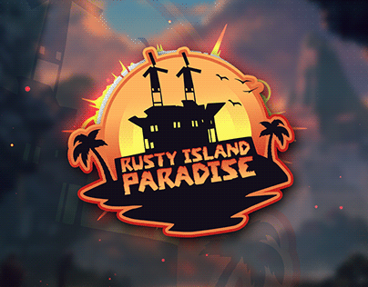 Rusty Island Paradise - Logo