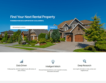 Real Estate Landing Page and website