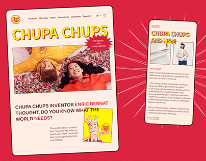 Chupa Chups / redesign concept