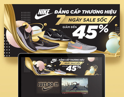 Tiki - Đẳng Cấp Thương Hiệu Nike Landing page