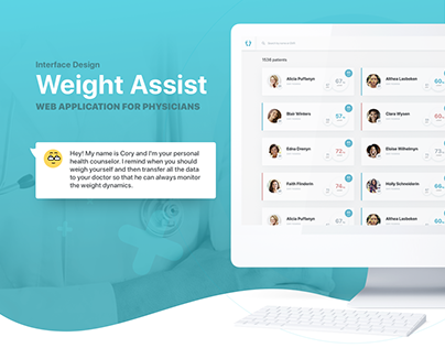Weight Assist • Web App For Physicians