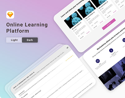 Online Learning Platform UI/UX