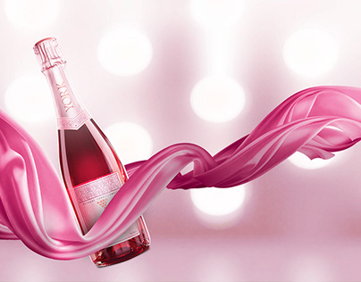 York Winery Sparkling Rose Label Design