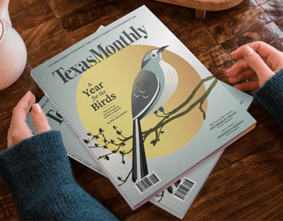 Texas Monthly Cover (Design Process)