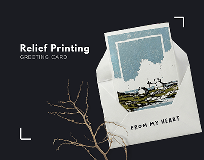 Relief Printing - Greeting Card