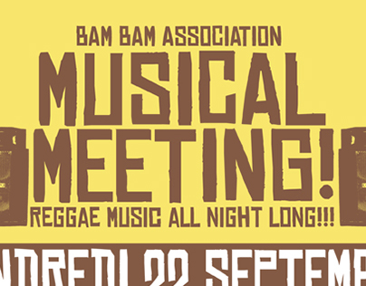 Affiches BAM BAM Association
