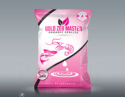 Gold Zeo Master Ogranic Zeolite Packaging 2 Clr Design