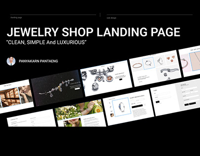 JEWELY SHOP LANDING PAGE