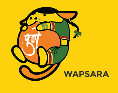 Wapsara - WordCamp Pune 2017 Wapuu