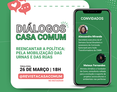 Diálogos - Convite LIVE