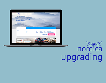 Re-designing UX/UI: Nordica web