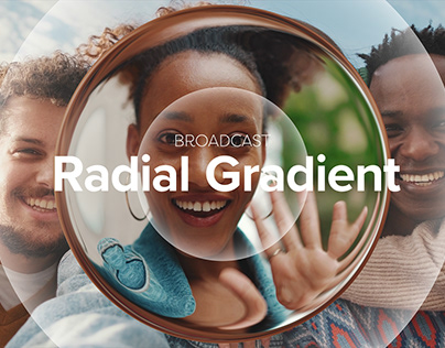 Broadcast Radial Gradient