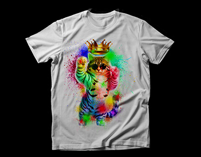 Water color t-shirt design