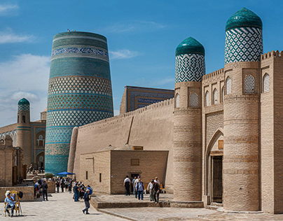 Ancient city Khiva, Uzbekistan