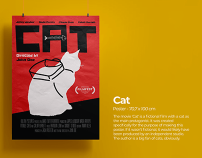 Poster design - Cat