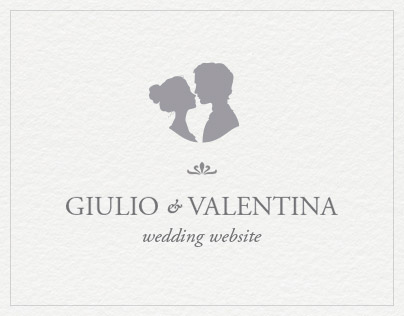 Giulio & Valentina Wedding Website