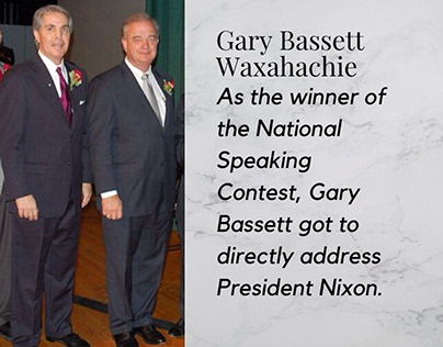 Gary Bassett Waxahachie - National Speaking Contest