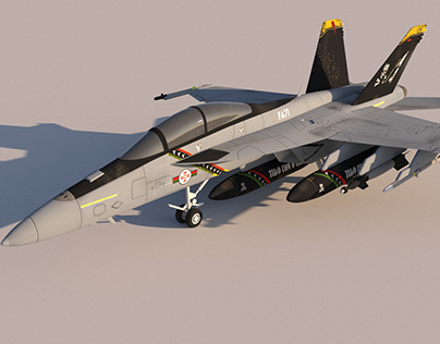 Project thumbnail - FA 18A Força Aérea