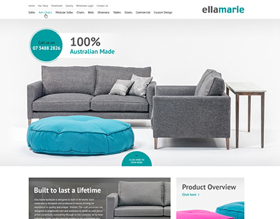 Furniture selling company website