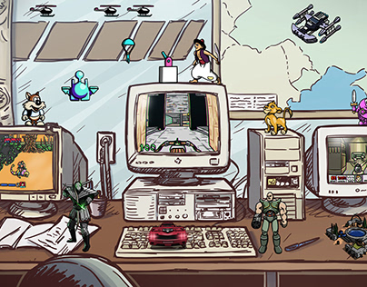 1990s PC aesthetics