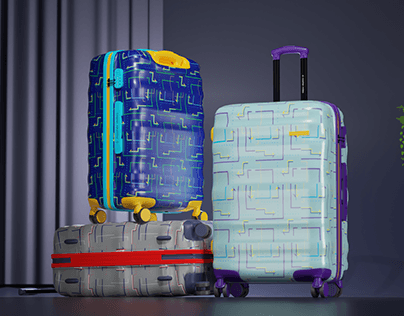 3D Luggage model