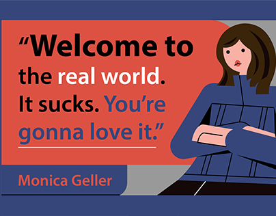 Character design "Monica Geller "