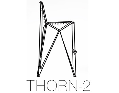 Metal bar chair Thorn-2
