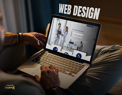 Link Adviser Web UI Design by CeylonX