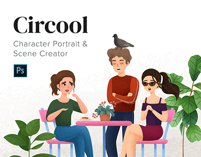 Circool - Character Portrait & Scene Creator