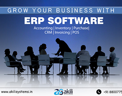 Akili Systems provides you with the best ERP Software.