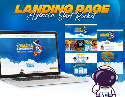 Landing page - Agência Start Rocket