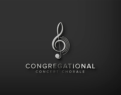 Music concert live program logo design